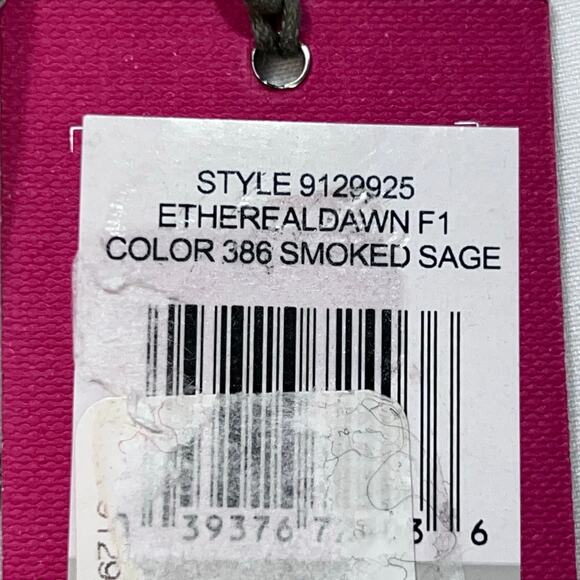 Vince Camuto Jumpsuit Ethereal Dawn Women Size 0 Smoked Sage Green Sleeveless - Picture 14 of 14